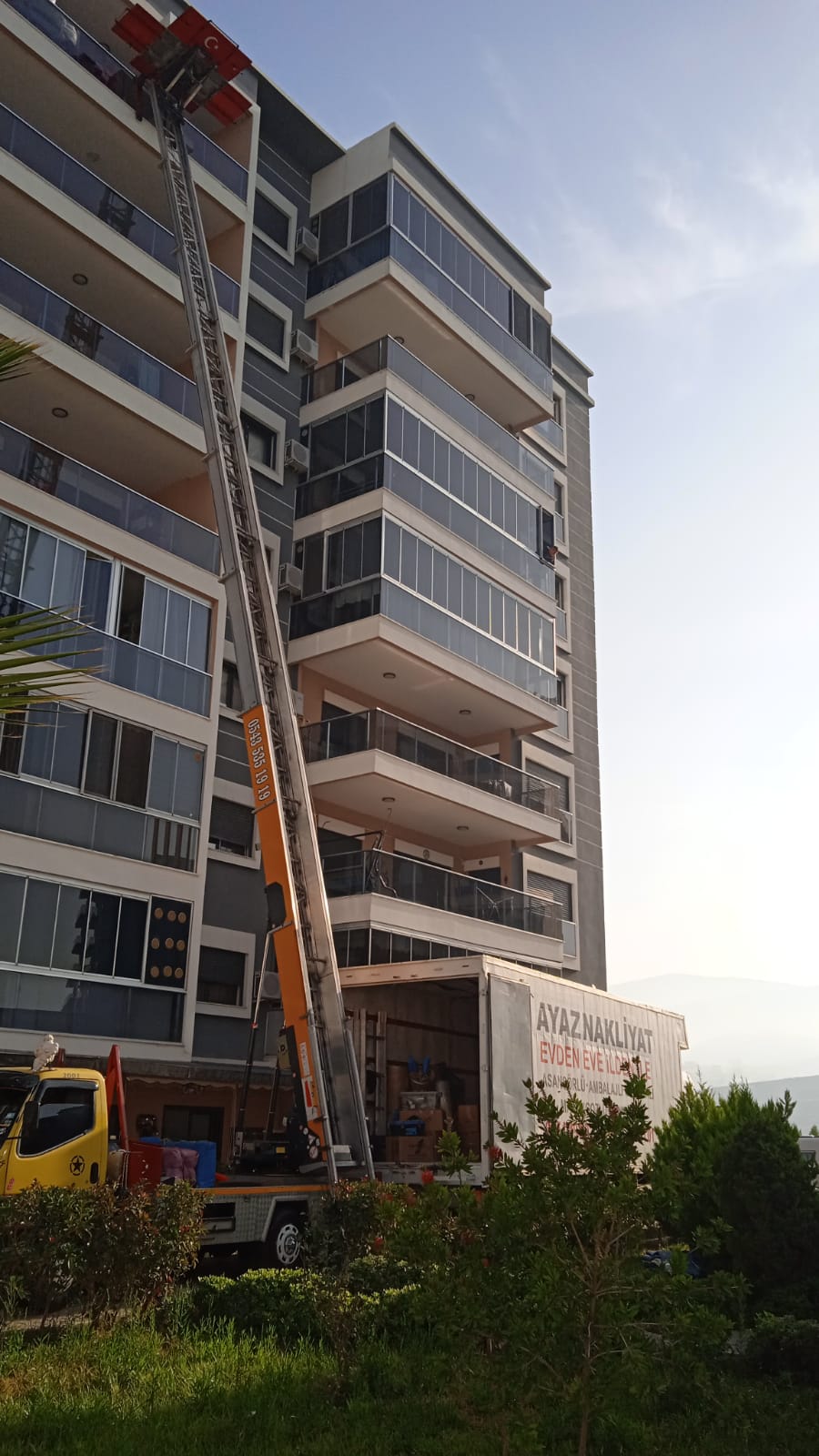 Asansörlü ev taşıma